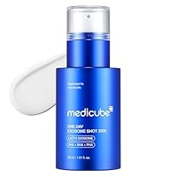 medicube Zero Exosome Shot 2,000 PPM Spicule Facial Serum | Liquid Skin Booster Serum | Exosome, AHA+BHA+PHA | Pore Care, Dead Skin Cells, Skin Texture | Korean Skin Care 1.01 fl.oz