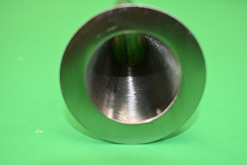 3/4" Sausage stuffing tube for Jerky Gun, Shooter, Cannon. STAINLESS STEEL 2 1/16" BASE DIAMETER. For converting your jerky cannon into a sausage stuffer. - Thumbnail 2