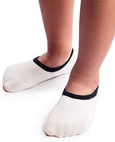BabaMate 6 Pairs Baby Toddler Little Kids No Show Socks - Thin Mesh Cotton Athletic Socks for Boys Girls