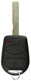 KeylessOption Keyless Entry Remote Control Car Ignition Key Fob Replacement for LX8 FZV LX8FZV