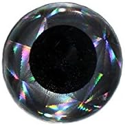 Double B Tackle 3D Epoxy Fish Eyes for Fly Tying, Spearfishing Decoys, Artificial Bait. 3mm - 14mm Silver