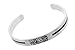 YOUNGFIT Muslim Stainless Steel Cuff Bracelet with Tawakkaltu 'ala Allah in Arabic Calligraphy
