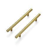 Ravinte 30 Pack 7.38" Cabinet Pulls Brushed Brass