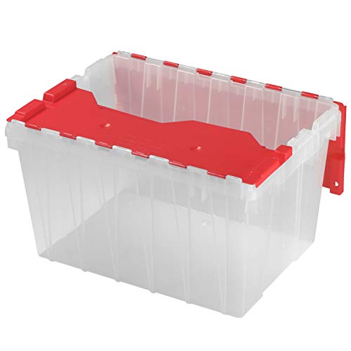 AkroMils 6648612Gallon Plastic Stackable Storage Keepbox Tote