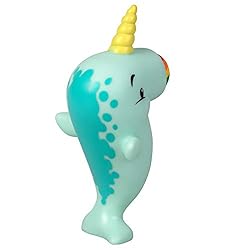 Hog Wild Narwhal Popper Toy - Shoot Foam Balls Up