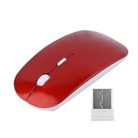 NeanTak 2.4GHz Wireless Optical Mouse 4 Keys Computer PC Mice USB 2.0 Ergonomically Design Ultra Slim Fashion Mouse