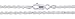 Sterling Silver Diamond-Cut Rope Chain 2.5mm Solid 925 Italy New Necklace 24