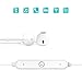Bluetooth Headphones, Maxsound Wireless Headphones Stereo Earphones With Mic Best Cordless Earbuds Sport Sweatproof Headset for iPhone X 8 7 Plus 6s 6 Samsung Galaxy S9 S7 S8 plus Earbuds (white)