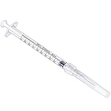 BSTEAN 25 Pack 1ml Disposable Syringe with 27Ga 1/2
