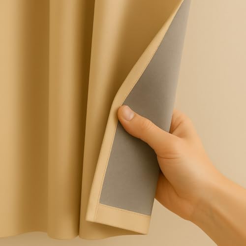 Cortina Para Box de Banheiro em PVC Impermeável e Antimofo - 1,38 x 2m BEGE