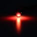 Partsam 8pcs 194 168 Miniature Halogen Bulbs Red Glass Side Marker Red Light RV Camper 12V 5W