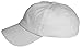 Washed Cotton Baseball Cap (One Size, White)
