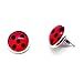 Miraculous Ladybug Earrings Charm Stud Stainless Steel Chat Noir Cosplay Costume Rena Rouge Volpina