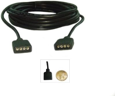 PPA International Marine & RV Black Extension Cable, 10-Feet