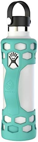 REUZBL Bottle Bumper Silicone Sleeve Protector Boot with Handle for Hydro Flask, 21oz 24oz 32oz 40oz