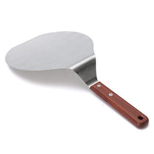 Katoot@ Pizza Stainless Steel Spatula Peel Shovel Turner Cake Lifter Plate Holder Pastry Shovel Cutter Knife Baking Tools Accessories