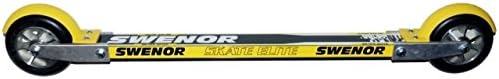 Swenor Skate Elite Roller Ski Bundle with NNN Bindings and Splashguards, Fully Assembled