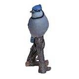Hi-Line Gift Ltd Blue Jay on Branch Statue