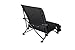 STRONGBACK Low Gravity Beach Chair with Lumbar Support, Black