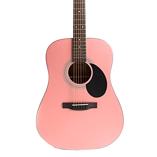 Jasmine 6 String Acoustic Guitar, Right, Rose (S35RGU) on Galleon