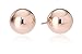 14k Rose Gold 8mm Ball Stud Earrings