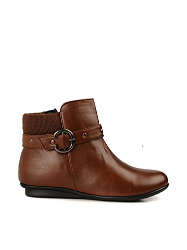 bruno manetti women's tan faux leather boots