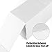 LotFancy 4x6 Thermal Labels, 3600 Shipping Labels Fanfold, 2 Stacks (1800 PCS per Stack), Perforated Mailing Postage Label, Permanent Adhesive, Address Label Compatible with Zebra, Rollo, Munbyn