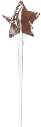Black Star Lollipops, Grape Flavor, 2" Lollipop, 24 Pieces, 1.5 lbs, Handcrafted by Sparko Sweets