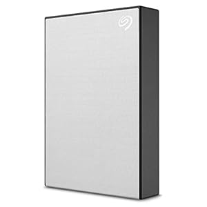 Seagate Backup Plus Portable, 4TB, Draagbare Externe Harde Schijf, USB 3.0, Voor PC & Mac, Zilver, Adobe Creative Cloud…
