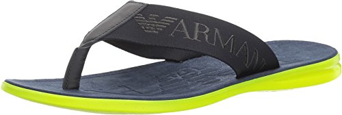Emporio armani men s logo thong sandal night sandal