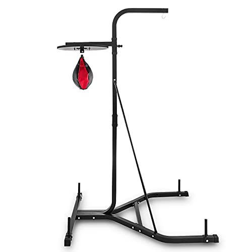 VEVOR Boxing Stand for Heavy Bag and Speed Bag , Punching Bag Stand