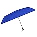 Procella Windproof Travel Umbrella - Small Collapsible and Lightweight - Large Cover when Open - Best for Kids Mens Womens (Double Canopy, Royal Blue)