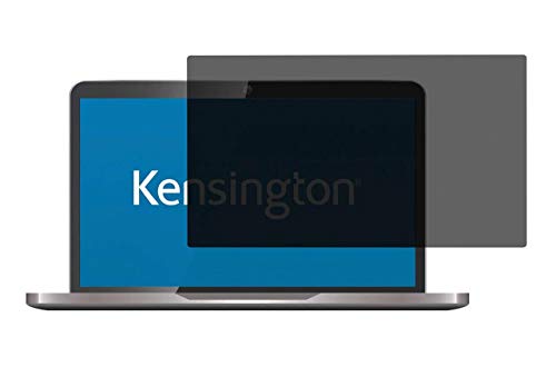 Kensington Blickschutzfilter fuer Laptops 12,5 Zoll, 16:9, Geeignet fuer Dell, HP, Lenovo, ASUS, Acer, DSGVO-konform, Fuer mehr Datenschutz, Mit Blaulichtfilter und Blendschutz, 626455