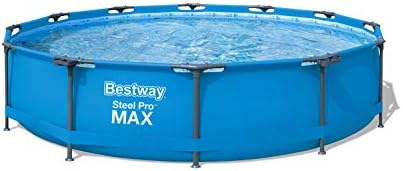 Bestway Steel Pro 12 X 30 Inch Frame Above Ground Swimming Pool