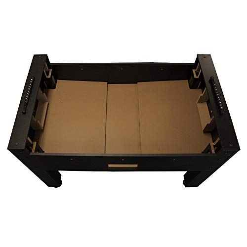 Warrior Table Soccer Pro Foosball Table 2020 Model 56 Inch Black - Thumbnail 3