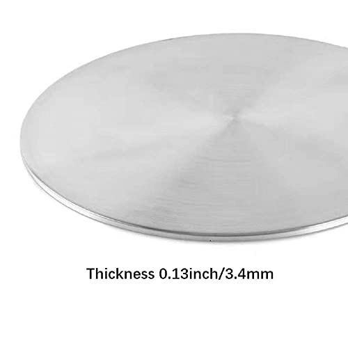 Heat Diffuser Induction Plate Diameter 9.45inch/24cm Stainless Steel
