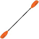 SeaSense X-TREME II Kayak Paddle, 96-Inch, Orange and Yellow,Orange/Yellow