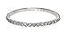 Weiss Rhinestone Stretch Bracelet Silver - Genuine Crystal - Bridal, Wedding, Prom, Party, Pageant, Evening Wear, Party Wear, Tennis Bracelet (1 Row)
