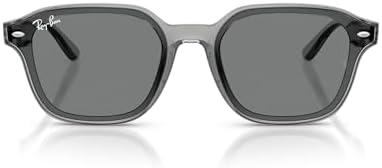 Amazon.com: Ray-Ban RB4455 Zuri Square Sunglasses, Black/Dark