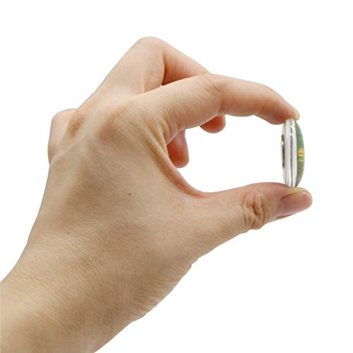 image for Cosylove 16pcs Refrigerator Magnets, Crystal Glass Fridge Magnets for 