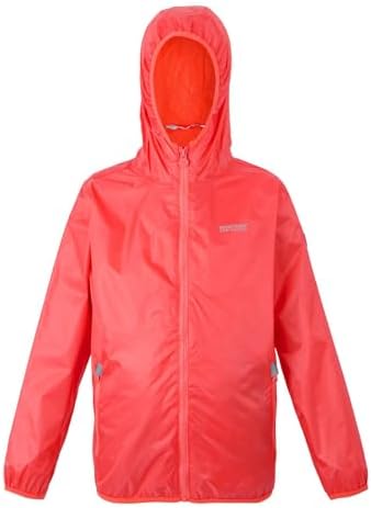Regatta Kids Lever II Jackets Waterproof Shell Packaway, Breathable & Durable - Perfect for Outdoors, Walking, Hiking & Camping