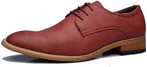 Hsfeo オックスフォードシューズ 紳士靴 ドレスシューズ ポインテッドトゥ 無地 外羽根 オフィス 新郎 ウェディング カジュアル ブルー プレゼント レッド 23 5cm おしゃれ 舞台演出 バースデー 記念日 ギフト 贈物 お勧め 通販 履き易い 誕生日 快適