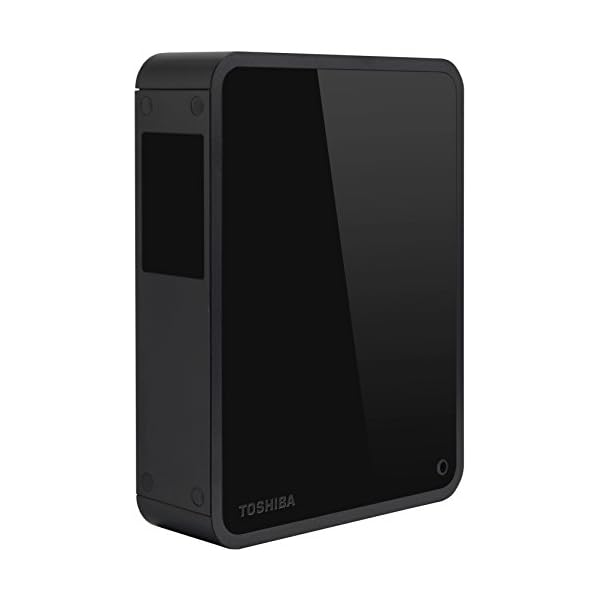 Toshiba Canvio 5TB Externe Desktop-Festplatte (8,9 cm (3,5 Zoll), USB 3.0) glänzend schwarz