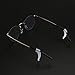 FOXNOVO Clear Silicone Anti-Slip Ear Grip Hook For Eyeglasses Glasses Pack Of 20