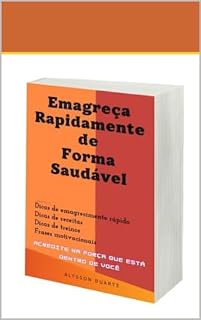 Livro Emagreça rapidamente de forma saudável