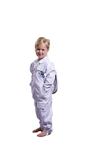 NewBee Children's Beekeeping Protective Cotton Suit w/Domed (Fencing Style) Veil (XS) - Thumbnail 5