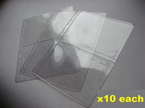 COLLECTOR A4 Pages for banknote album - Type 2 - for two notes x 10 sleeves, Transparent, 232 x 300 mm - Image 3