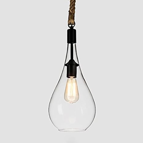 Modeen Rustic Lodge Simplistic 1 Light Clear Glass Shade Manual