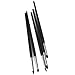 Foxnovo Clay Sculpting Shapers Wipe Out Tools for Carving, Shaping, Clay Sculpture, Modeling -5pcs