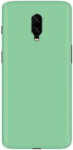URBAN KOLOURS Designer Printed Hard Case Back Cover for OnePlus 6T (Apple Green)